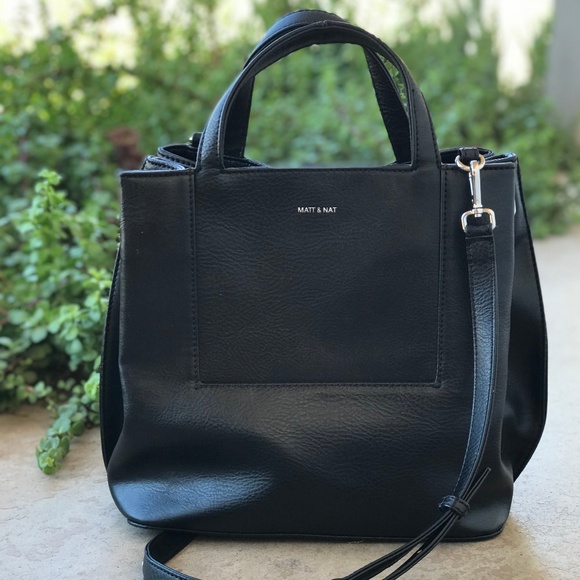 Matt & Nat Handbags - Matt & Nat Vegan Leather Bucket Tote Bag